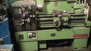 Nardini MS 1432 E Lathe Inv 33282 [upl. by Clellan]