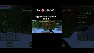 Hypixel Skyblock minecraft skyblock hypixel trending shorts mcpe video gaming gameplay [upl. by Willie]