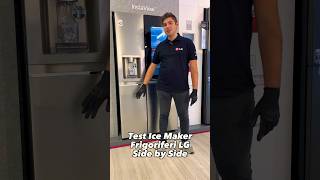 LG Frigoriferi  Come testare Ice Maker del frigorifero LG InstaView Side by Side [upl. by Yeo]