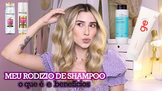 Meu rodízio de shampoo  O que é e benefícios  Carine Reis [upl. by Petty]