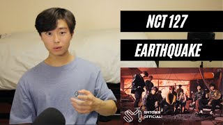 NCT 127 엔시티 127 Earthquake Track Video REACTION [upl. by Noffihc]