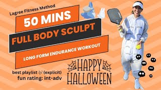 50 m Lagree Fitness full body workout Microformer Halloween fun Oct 30 2024 [upl. by Evyn224]