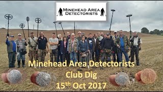 Metal Detecting MAD Club Dig 15th October 2017 [upl. by Pandolfi111]