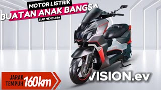 MOTOR LISTRIK BUATAN INDONESIA  VISIONev by IMOTO [upl. by Caresse]