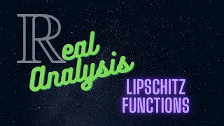 Lipschitz functions [upl. by Amelus]