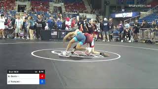 120 Lbs Round Of 32  Braeden Davis Michigan Vs Joshua Vazquez Illinois 7563 [upl. by Marka]