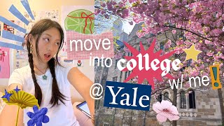 move into college with me  yale 🎧🌷  dream dorm ikea amp target trips rooming w my best friend [upl. by Enilarak]