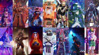 All MS5 Masked Singer Reveals Season 5  The Masked Singer Season 5 [upl. by Fraze]