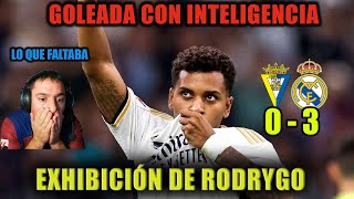 CADIZ 0  3 REAL MADRID UN RODRYGO ESTELAR LIDERA LA GOLEADA DE UN REAL MADRID CON MUCHAS BAJAS [upl. by Rafaelita]