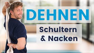 Schultern und Nacken dehnen  10 ultimative Übungen für eine entspannte Muskulatur [upl. by Philina384]