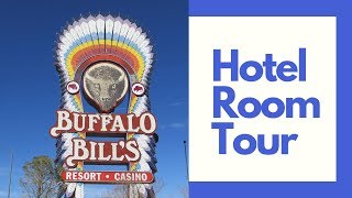 Buffalo Bills hotel and casino room tour in Primm Nevada [upl. by Eon193]