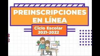 Tutorial preinscripciones en línea 20212022 [upl. by Ynaffat]