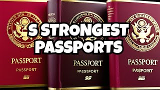 Unlock the World Top 5 Most Powerful Passports Revealed [upl. by Ahsinid124]