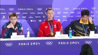 🔴Wawancara Viktor Axelsen Setelah Juara Paris Olympic 2024  Viktor Axelsen Champions Paris Olympic [upl. by Arelc]