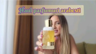 Haul parfumuri arabesti 🩷 [upl. by Tirza]