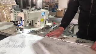 How to Hem amp Insert Curtain Buckram Easily  SCT23L01 Fully Automatic Curtain Hemming Workstation [upl. by Gaspar]