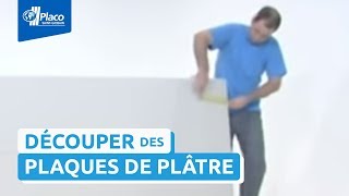 Comment découper facilement des plaques de plâtre  La solution  BladeRunner de Placo® [upl. by Bonner963]