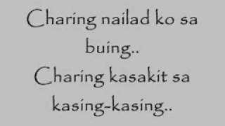 Charing TAGALOG Version  1017 w LYRICS HIGH QUALITY [upl. by Lachus]