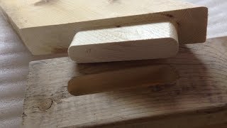 Cutting a Large Angled Tenon using Floating Router [upl. by Nonnaihr]