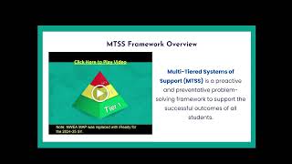 MTSS Part 1 Video [upl. by Nilat695]