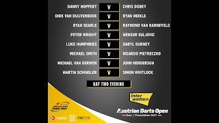 PDC Austrian Darts Open 2023 Round 2 Martin Schindler v Simon Whitlock 2023 04 22 HUN [upl. by Clayton]