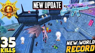 BEST UPDATE IN BGMI HISTORY 🔥 BGMI 34 UPDATE GAMEPLAY WORLD RECORD  BGMI NEW UPDATE [upl. by Ynnahc921]