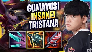 GUMAYUSI IS INSANE WITH TRISTANA  T1 Gumayusi Plays Tristana ADC vs Kaisa  Bootcamp 2023 [upl. by Arten240]