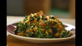 Palak Kishmish  Cooksmart  Sanjeev Kapoor Khazana [upl. by Woodrow25]