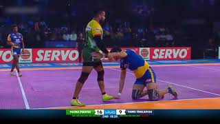 Tamil Thalaivas  Raids  Tamil Thalaivas vs Patna Pirates [upl. by Nofpets]