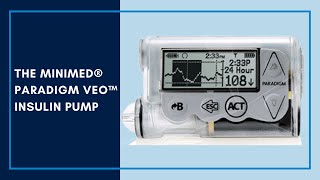 MINIMED® PARADIGM VEO™ Insulin Pump  Medtronic Diabetes India [upl. by Brenner]