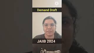 Demand Draft  JAIIB 2024  shorts  Ambitious Baba [upl. by Yasdnyl]