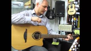 Guitar Review  Lag Tramontane T200DCE [upl. by Zetana548]