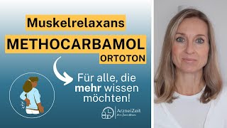 Methocarbamol  Ihre Dosis Wissen ➡️ Die Grundlage für eine sichere und optimale Wirkung [upl. by Imoian]