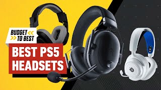 The Best Gaming Headsets for the PS5 2024  Budget to Best [upl. by Hgielhsa]