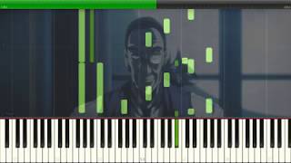 Dogs Barking Bernadottes Death  Hellsing Ultimate OST Piano Tutorial Synthesia [upl. by Amsirhc]