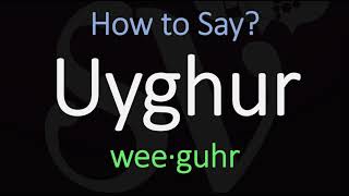 How to Pronounce Uyghur CORRECTLY Meaning amp Pronunciation [upl. by Nyladnewg985]