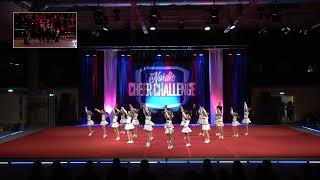 26 Haninge Cheer Elite Coral M1  Nordic Cheer Challenge 2022 [upl. by Boyce]