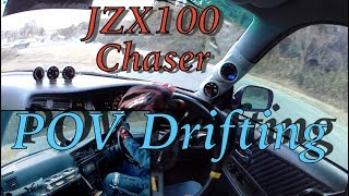 【POV】JZX100 Chaser Drifting in MLS【ドリフト】 [upl. by Ardith]