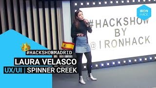 Proyecto Final de UXUI  Laura Velasco  Ironhack HackShow 2016 Madrid [upl. by Carroll]