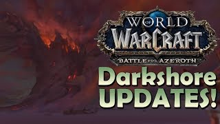 Changes to Darkshore after the Burning of Teldrassil  Battle for Azeroth [upl. by Payson]