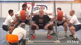 Carl Yngvar Christensen 1140kg  2513lbs total  3place World Games 2013 [upl. by Marnia]