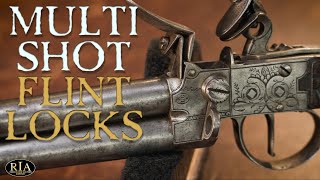 Multishot Flintlocks of the Joe Wanenmacher Collection [upl. by Takakura]