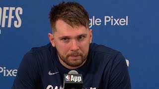 Luka Doncic on tough shooting in Game 1 vs Thunder “Who cares We lost” 🗣️ [upl. by Geiger]