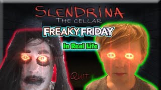 Slendrina Game in Real Life Freaky Friday Jagger and Slendrina Switch Souls SKIT  DavidsTV [upl. by Maurilla73]