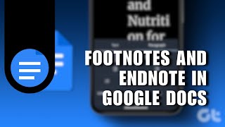 💥 How to make footnotes and endnote in Google docs in mobile  FIX Problem [upl. by Short]