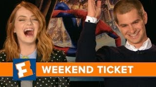 The Amazing SpiderMan 2  Guest Emma Stone Andrew Garfield  Weekend Ticket  FandangoMovies [upl. by Gris762]