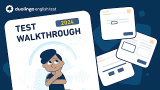 Duolingo English Test Walkthrough 2024 Test overview with all question types [upl. by Ahsat]