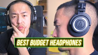 Audio Technica ATHM50xBT Review BEST Video Editing Headphones [upl. by Avad255]