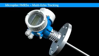 MultiEcho Tracking  Micropilot FMR5x [upl. by Onitnatsnoc]