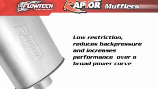 Flowtech  Raptor Mufflers [upl. by Airenahs]